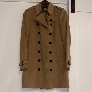 Burberry Queensbury Wool and Cashmere Coat-Authentic-NWT